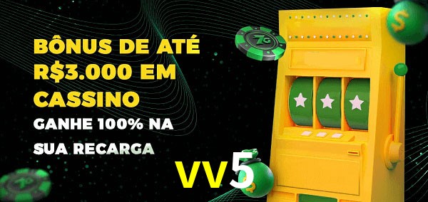 vv5 melhor bônus de depósito